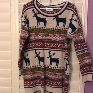 Oversized winter sweater